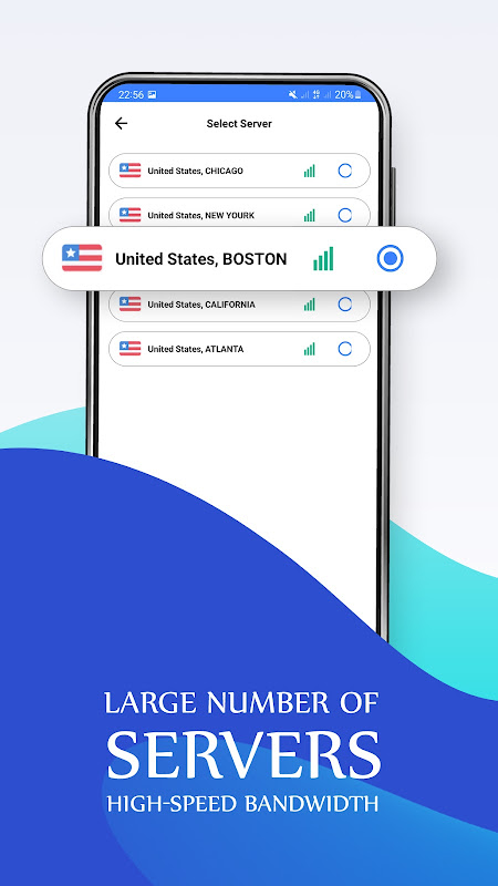 VPN Fast - Secure VPN USA VPN ဖန်သားပြင်ဓာတ်ပုံ 1