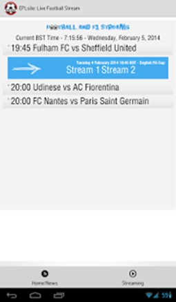 EPLsite: Live Football Stream Screenshot 3