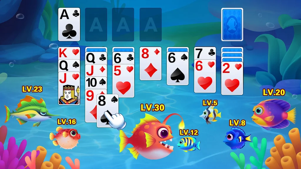 Solitaire Fish 2024 Zrzut ekranu 3