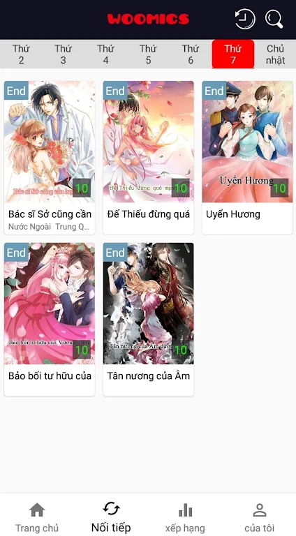Ngôn Tình -- Webtoon,Manga,Comics应用截图第3张