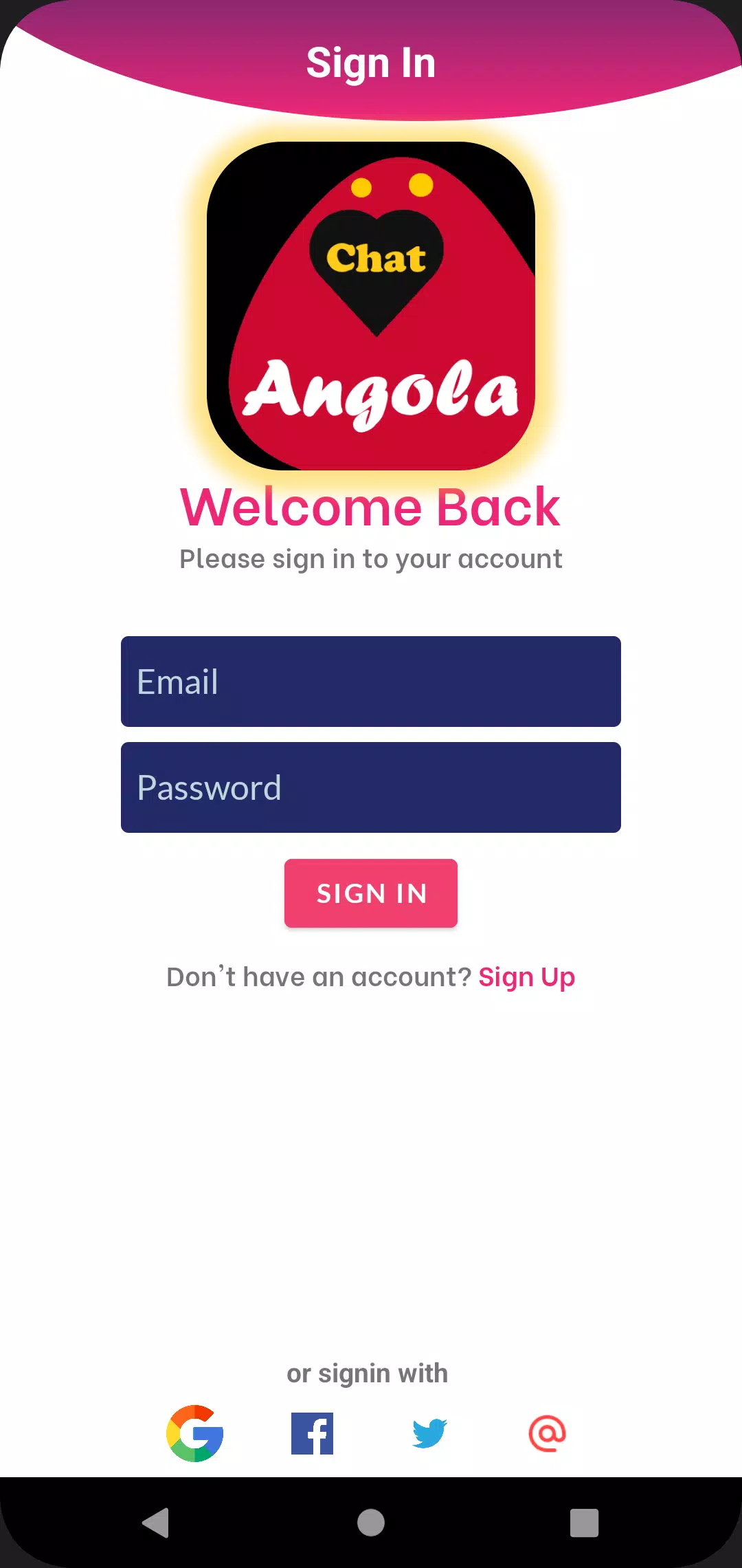 Angola dating app chat rooms スクリーンショット 3