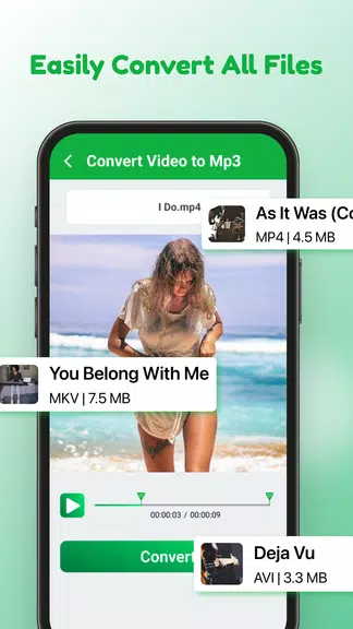 Video to MP3: Video Converter Screenshot 1