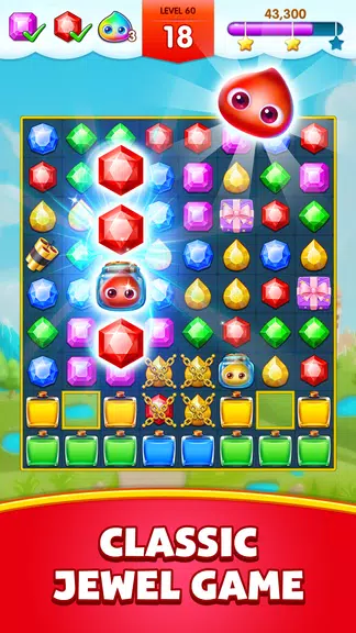 Jewel Legend: три в ряд игры Скриншот 1