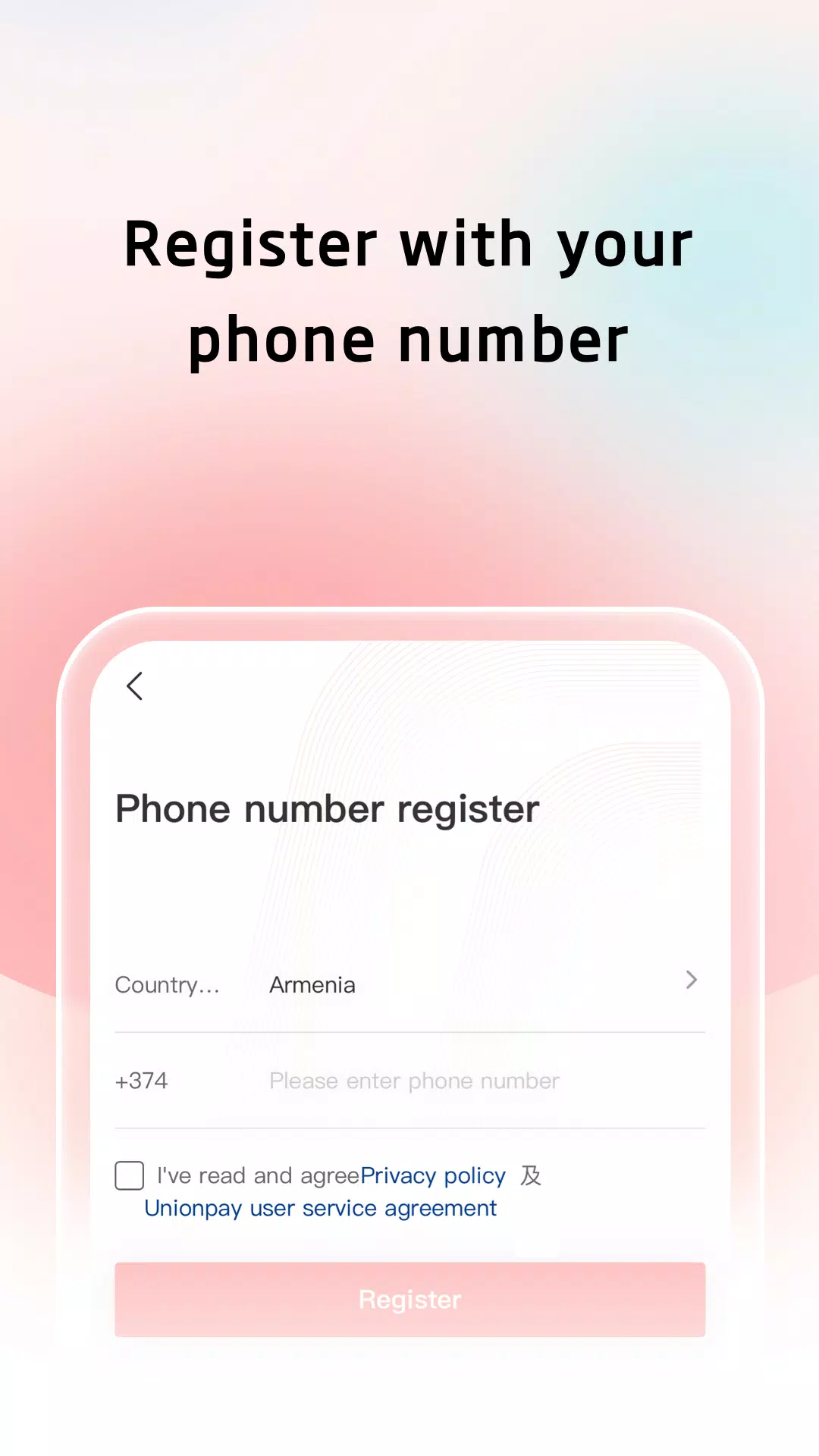UnionPay APP Ekran Görüntüsü 1