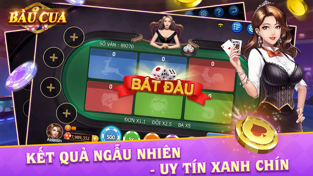 Bầu Cua - Tài Xỉu Casino ဖန်သားပြင်ဓာတ်ပုံ 3