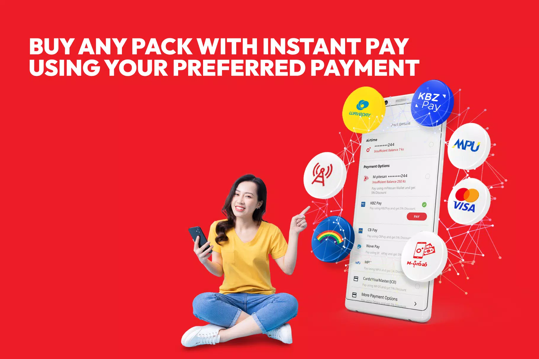 Ooredoo SuperApp Captura de pantalla 1