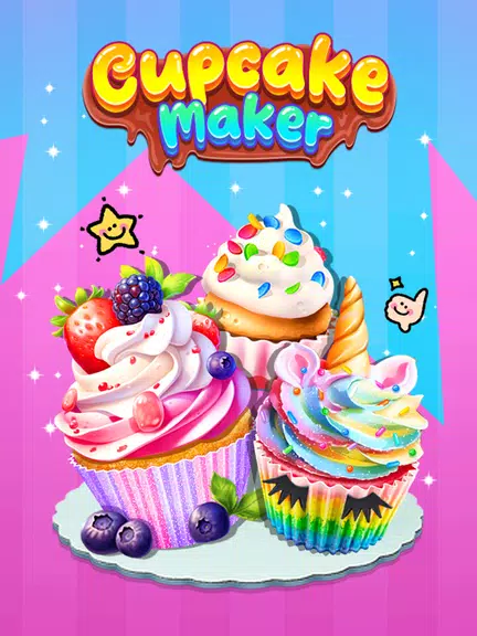 Cupcake Maker: Unicorn Cupcake スクリーンショット 1