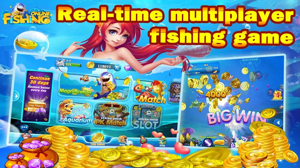 Fishing Online: Classic fish machine, free game Screenshot 2