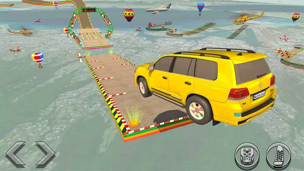 Schermata Mega Ramp Car Stunt Racing 3d 2