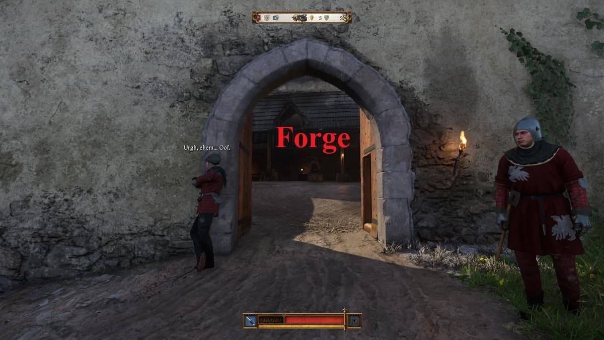 Trosky Forge di Kerajaan Come Deliverance 2
