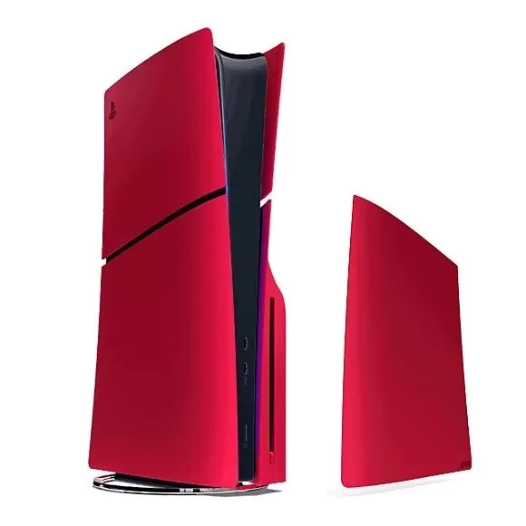 PS5 Slim Volcanic Red Console Cover